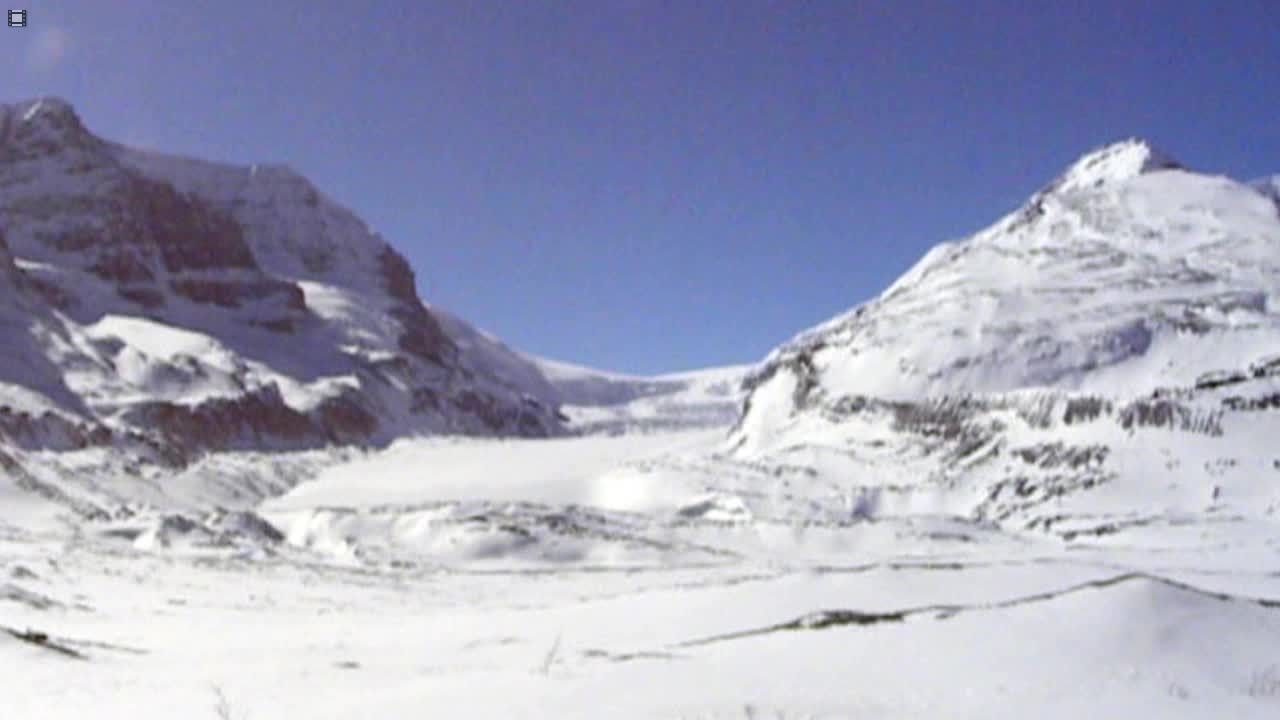 Columbia Icefield Winter